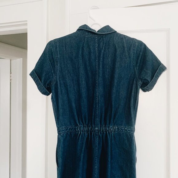 Madewell Blue Denim Jumpsuit - Picture 8 of 8